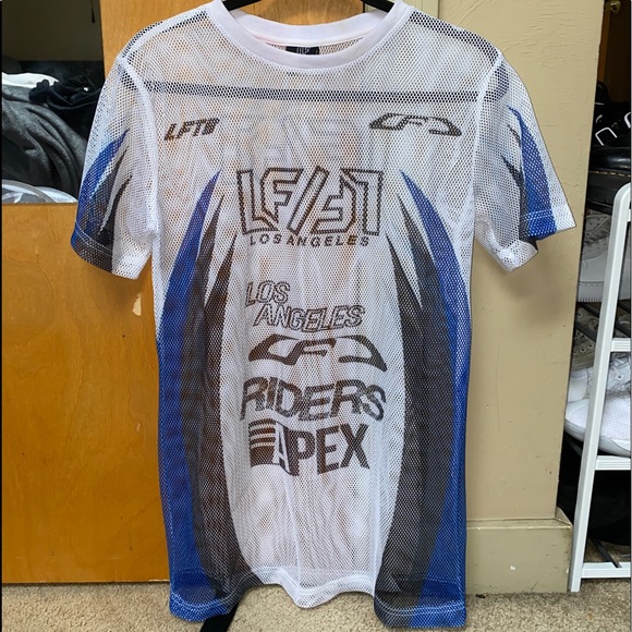 LF THE BRAND RACER MESH T SHIRT DRESS - Picture 2 of 5